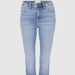 Frame Le High Skinny Jeans Light Wash 26